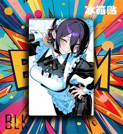 【週邊】巴洛克－鏈鋸人 女僕蕾塞 裝飾畫&冰箱貼5