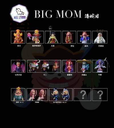 【海賊王】MDS Studio-BIG MOM海賊團 第七彈 加爾默羅修女 夏綠蒂阿娜娜6