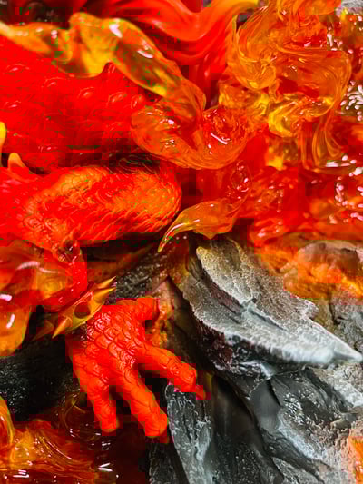 【海賊王】燃點工作室-火龍大炬vs路飛8