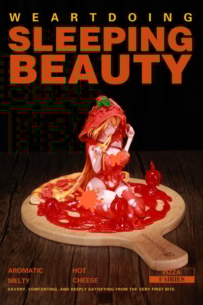 【原創授權】WeArtDoing－沉睡魔咒 披薩少女14