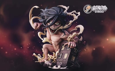 【進擊的巨人】Showhand-巨人場景補全 第一彈 進擊巨1