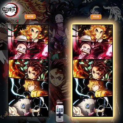 【週邊】阿喵畫社－鬼滅之刃 燈帶畫1