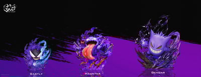 【寶可夢】Emo-新系列 第一彈 鬼斯 鬼斯通 耿鬼 進化組1