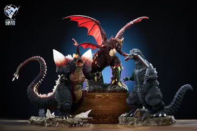 【哥吉拉】硬殼工作室-來自星際的王者 太空哥吉拉12