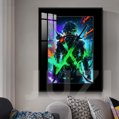 【週邊】橘子工作室－桐谷和人・雙劍馳影 裝飾畫3