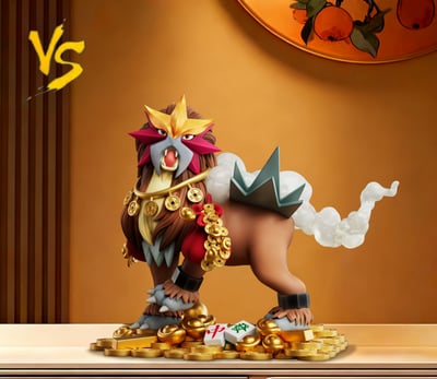 【寶可夢】VS模玩-家居系列 19 招財炎帝1