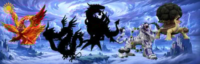 【數碼寶貝】太陽模玩-四聖獸系列 第三彈 朱雀獸5