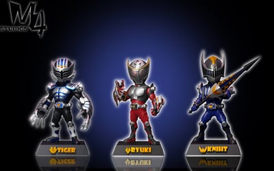 【假面騎士】M4工作室-龍騎精品系列 第三彈 假面騎士.龍騎4