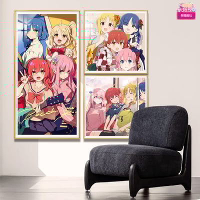 【週邊】阿喵畫社-完美演出 孤獨搖滾三宮格2