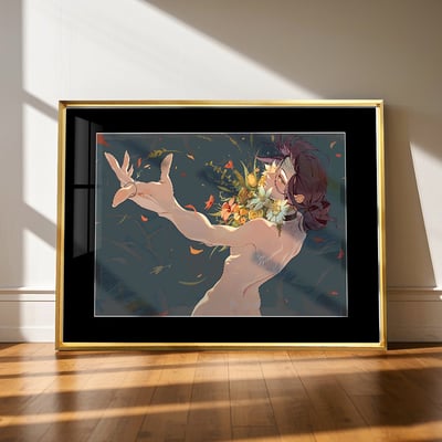 【週邊】千鳥社－鏈鋸人 蕾塞的獨舞 裝飾畫4