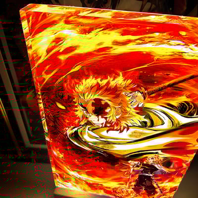 【週邊】阿喵畫社-赴死之志 炎之呼吸 炎柱2