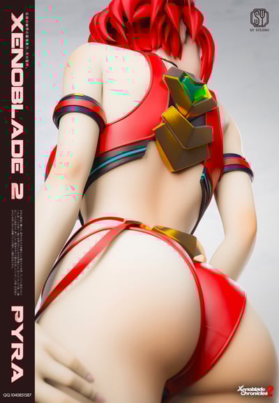 【異度神劍】森炎 SY studio-異度之刃 女角色輕雕像系列 第一款 光焰合鳴13