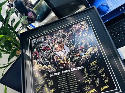 【週邊】千鳥社-海賊王路飛龍珠火影eva鋼彈遊戲王裝飾畫3