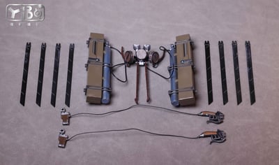 【進擊的巨人】奕博玩模 x 逆刃-兵人 YB-R2014 艾倫3