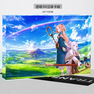 【週邊】阿喵畫社-芙莉蓮與瑪露西爾透明卡磚1