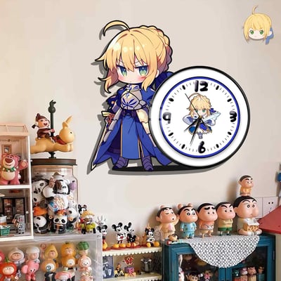 【週邊】阿喵畫社-萌系吾王橫款鐘錶5