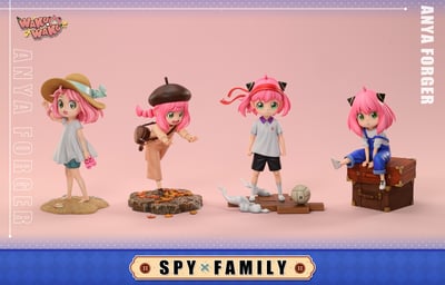 【SPYxFAMILY】WakuWaku Studio-015 背帶褲粉紅女孩 阿尼亞（海外現貨）9