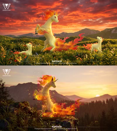 【寶可夢】玩得 Wonder Studio－烈焰馬進化組1