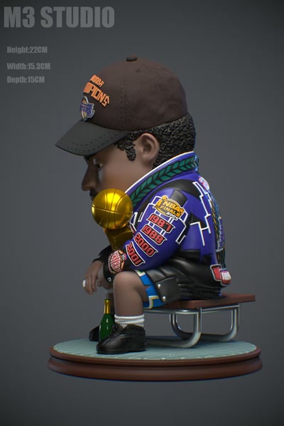 【運動明星】M3工作室-NBA Q版 科比 2001 冠軍3