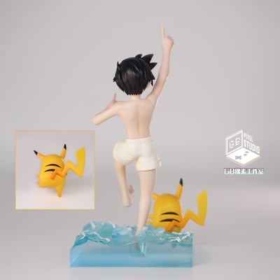 【寶可夢】GB PIXEL studio-圖鑑比例 夏天限定小赤 小智4