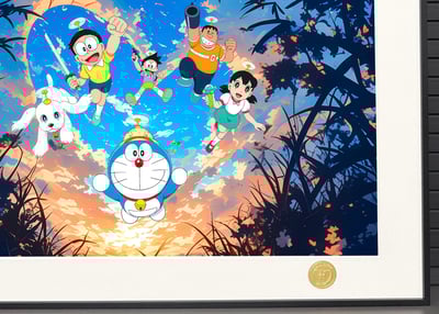 【週邊】H2工作室－哆啦A夢 裝飾畫4