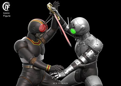 【假面騎士】IF工作室-騎士系列 第一彈 日對戰月5