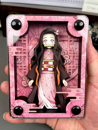 【週邊】萌萌匠－鬼滅之刃 立體方磚二代磚4