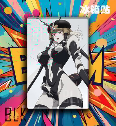 【週邊】巴洛克－一拳超人 蚊女 裝飾畫&冰箱貼5