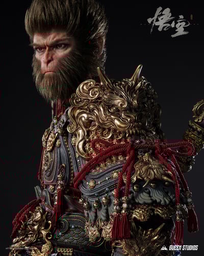 【正版授權】Queen Studios-黑神話：悟空 天命人大聖金甲8