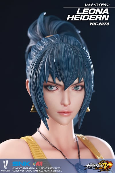 【正版授權】VERYCOOL－拳皇 XIV 莉安娜・哈迪蘭 可動人偶8