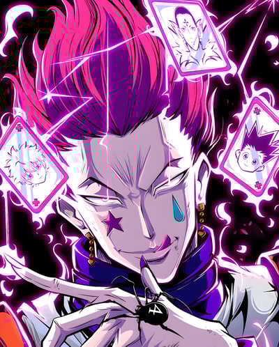 【週邊】H2工作室－全職獵人 西索莫羅 裝飾畫3