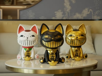 【膽大黨】御宅Home－財神貓 招財貓 坐等發財3