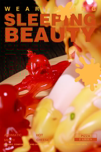 【原創授權】WeArtDoing－沉睡魔咒 披薩少女8