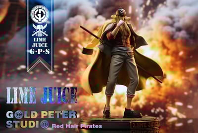 【海賊王】GP Studio GOLD PETER STUDIO-四皇紅髮海賊團 第四款 萊姆瓊斯1