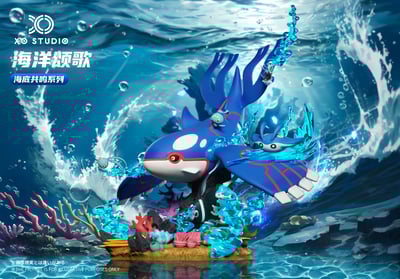 【寶可夢】XOstudio-海底世界 SCALE WORLD 海洋頌歌 蓋歐卡1