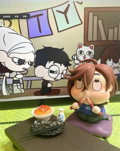 【膽大黨】落坨翔子studio-吃螃蟹的小桃4