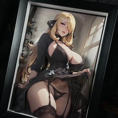 【週邊】黑白畫映 B&W Studio-竹蘭 立體裝飾畫3