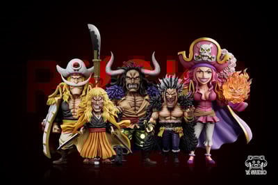 【海賊王】YZ工作室-神之谷大戰 第8彈 洛克斯海賊團 白鬍子 愛德華‧紐蓋特3