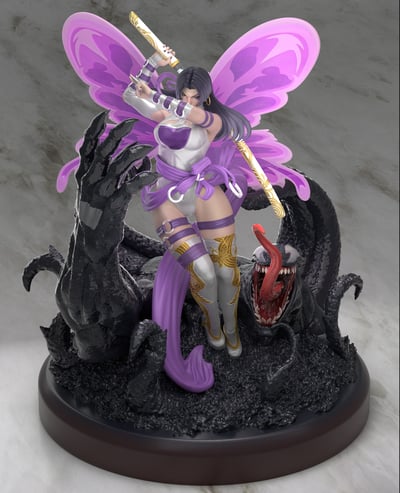 【漫威】行者工作室-漫威系列 靈蝶&毒液15