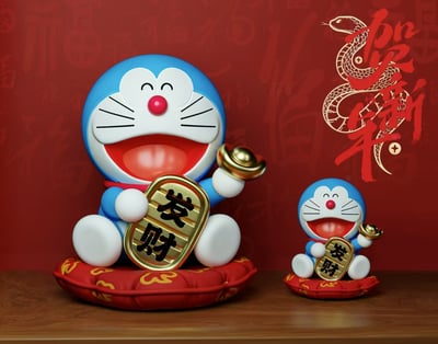 【哆啦A夢】YC studio-哆啦A夢 拜年款1