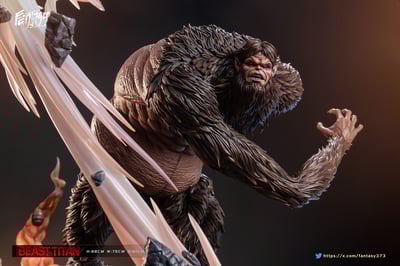 【進擊的巨人】FANTASY工作室-巨人臻藏雕像系列 獸巨7