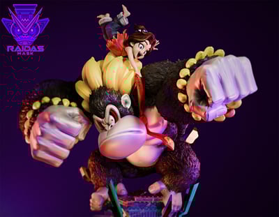 【電玩】硬梆梆工作室 Raidas Mask Studio-咚奇剛 蕉力全開.剛形態3