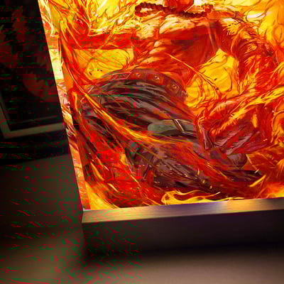 【週邊】阿喵畫社-火拳 艾斯4