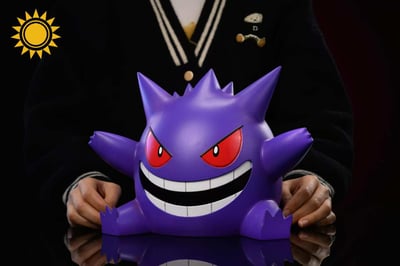 【寶可夢】太陽模玩-耿鬼紙巾盒3