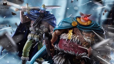 【海賊王】Black studio 小黑工作室-巨人系列東利&布洛基2.01