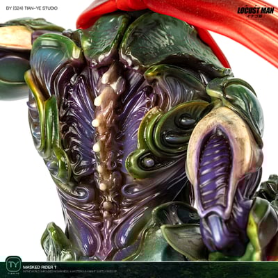 【假面騎士】田也工作室-蝗蟲人Locust Man6
