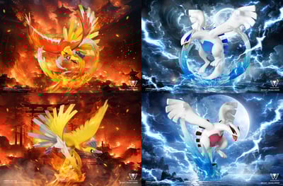 【寶可夢】玩得Wonder studio-洛奇亞＆鳳王3