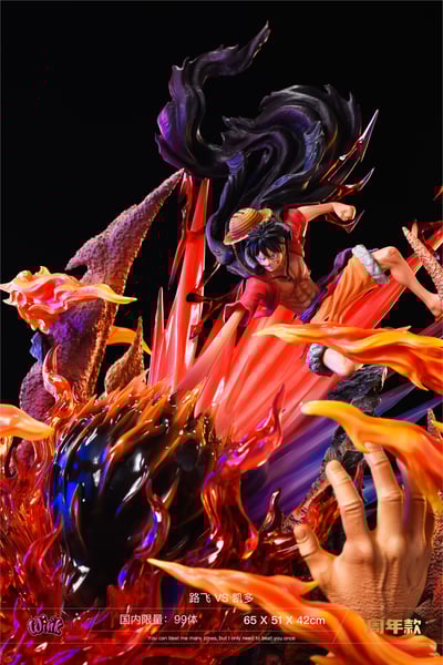 【海賊王】Wink-studio-海賊大雕週年款 路飛vs凱多1