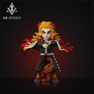 【鬼滅之刃】V8 STUDIO-柱人物系列 第一彈 炎柱 煉獄杏壽郎1