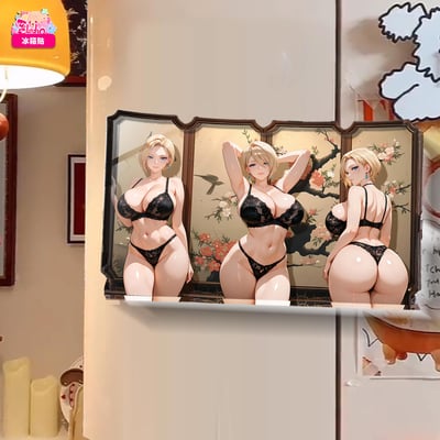 【週邊】阿喵畫社－動漫屏風系列 冰箱貼3